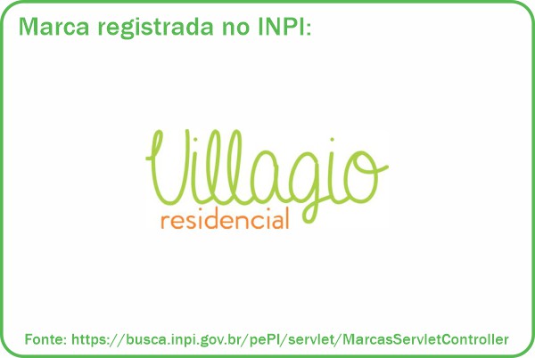 marca residencial loteamento villa registrada inpi
